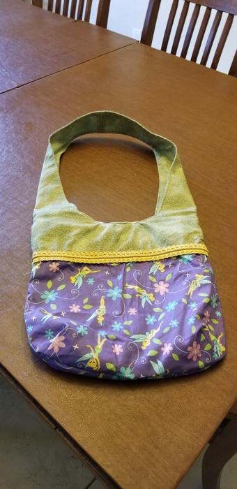 Tinkerbell Mailsack Bag Purple