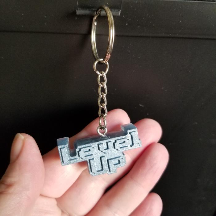 Level Up Key Chain