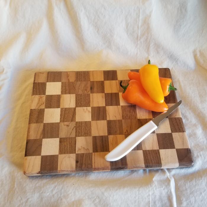 Checkered Cutting Board