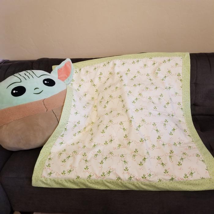 Grogu's Frog Blanket